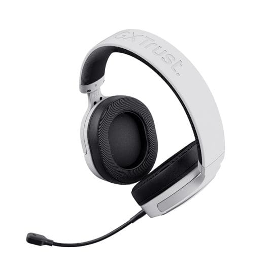 Auriculares con micrófono TRUST GAMING FORTA blanco