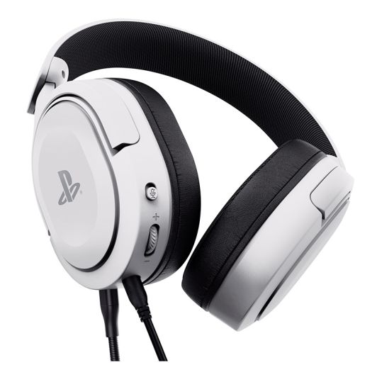 Auriculares con micrófono TRUST GAMING FORTA blanco