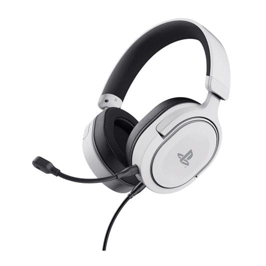 Auriculares con micrófono TRUST GAMING FORTA blanco