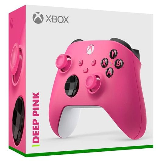 Mando inalámbrico XBOX rosa