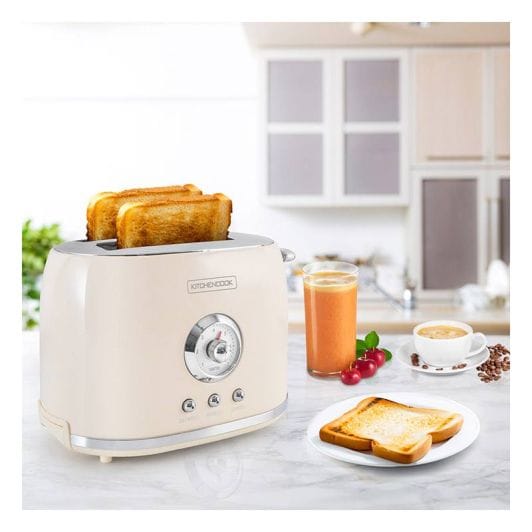 Tostador KITCHENCOOK RETRO TOAST CREME 2