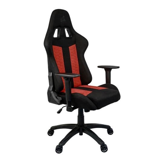 Silla Gaming CORSAIR TC100 negro y rojo