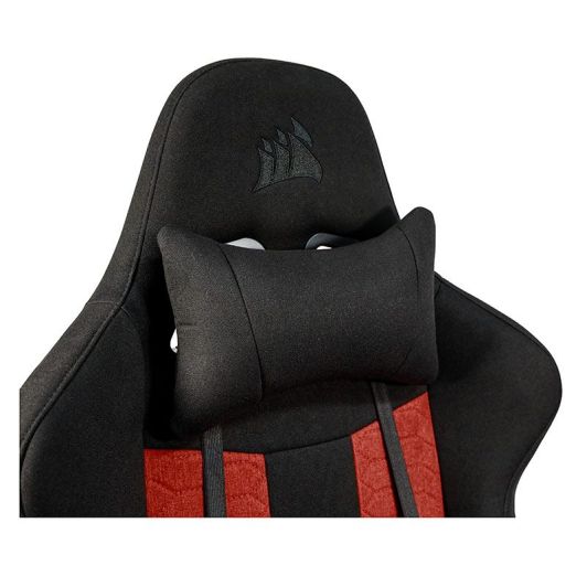 Silla Gaming CORSAIR TC100 negro y rojo