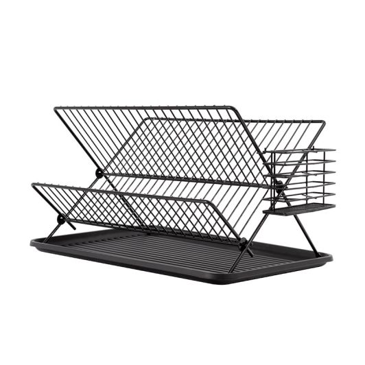 Escurridor de metal COSYLIFE negro plegable