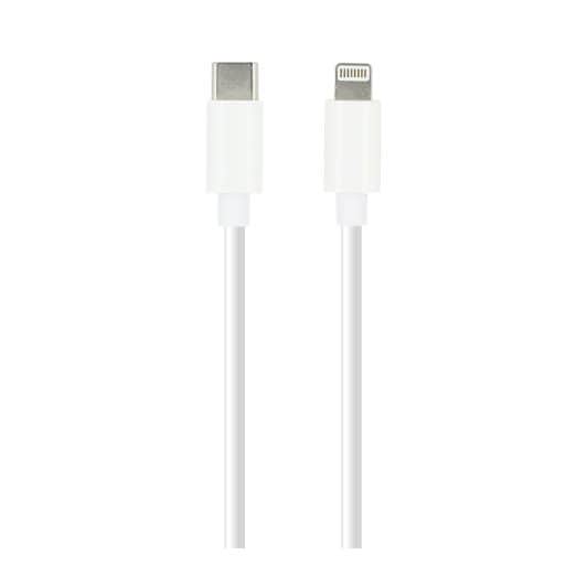 CABLE EDENWOOD 1M USB C LIGHTNING BLANCO