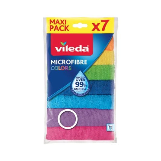 Paño VILEDA microfibra colors x7