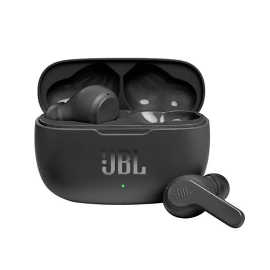 Auriculares JBL TWS Vibe beam negros