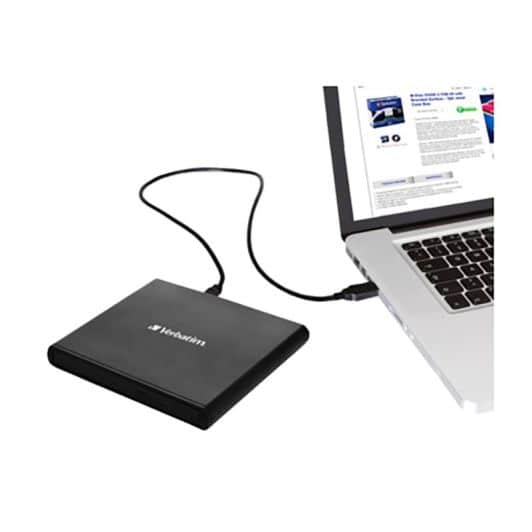 Grabadora VERBATIM Externa CD/DVD USB 2.0