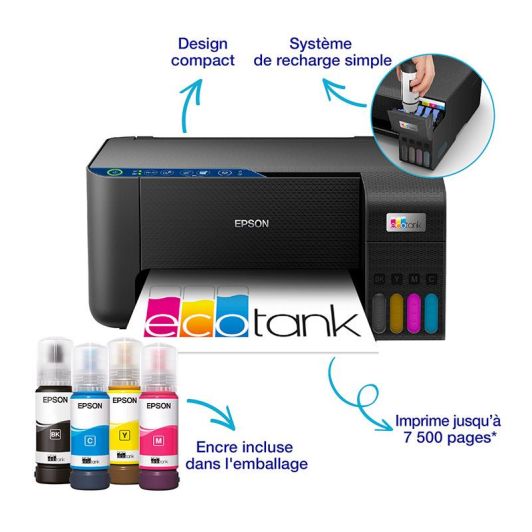 Impresora Multifunción EcoTank EPSON ET-2861