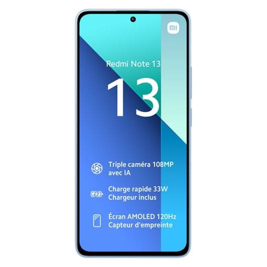 Móvil XIAOMI Redmi Note 13 4G 256GB Azul