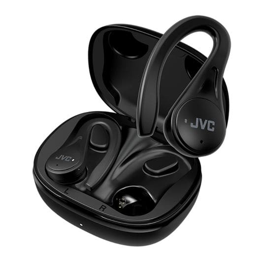 Auriculares JVC TWS SPORT HA-EC25T-B-U Negro