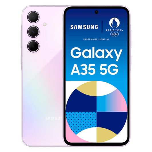 Móvil SAMSUNG A35 5G 128GB Lila