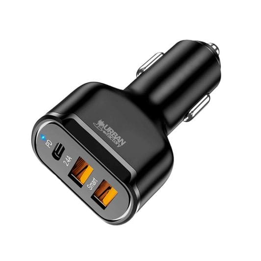 Cargador mechero USB C 30W URBAN FACTORY