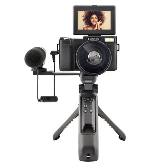 Cámara digital compacta para vlogging AGFAPHOTO 24MP 4K