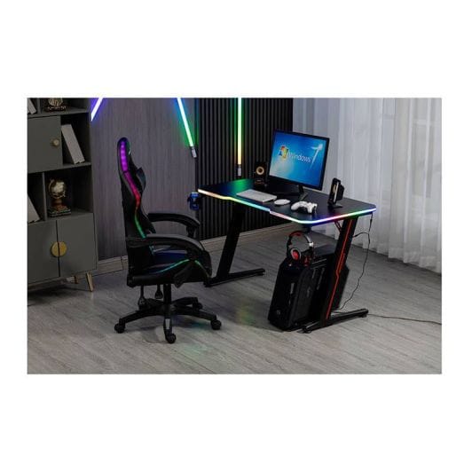 Mesa Gaming AMSTRAD DESK120Z-LED-NOVA