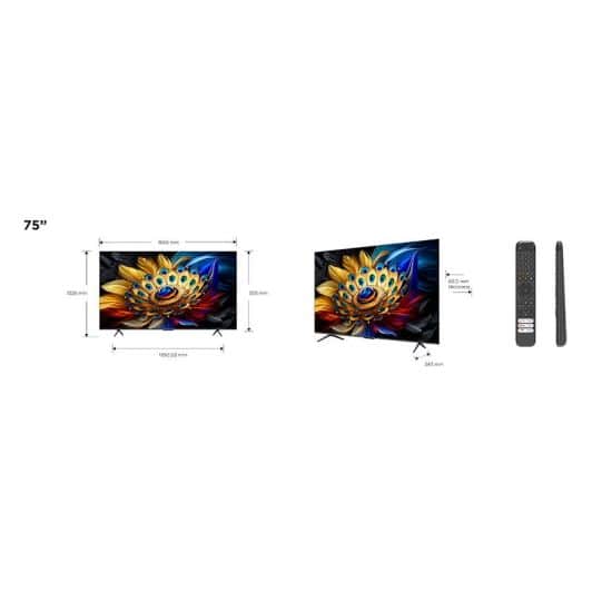 TV QLED 75'' TCL 75C61B