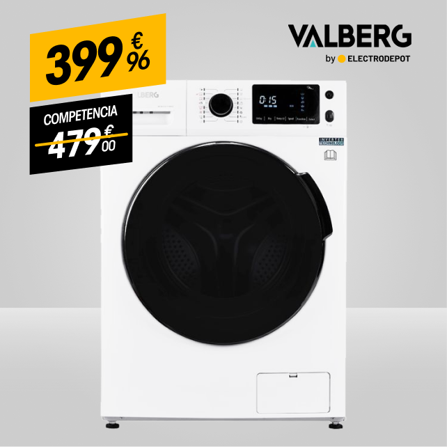 Lavadora secadora Valberg barata