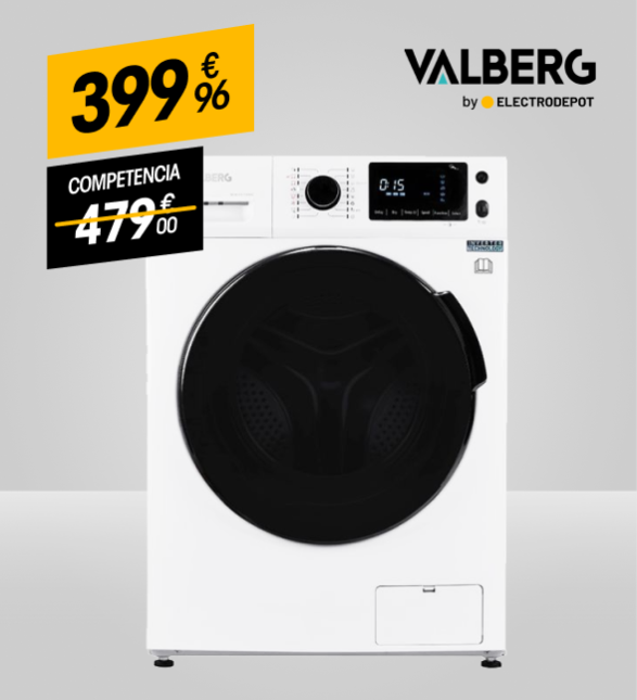 Lavadora secadora Valberg barata
